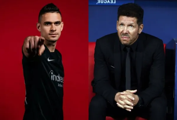 Rafael Santos Borré en su regreso a Europa mandó a callar a Diego Simeone, quien no creyó en él en el pasado.