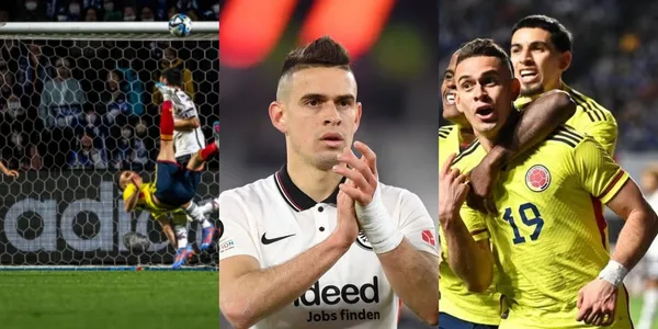 Rafael Santos Borré viene de destacar en la Selección Colombia y regresó a su equipo el Eintracht Frankfurt de Alemania.