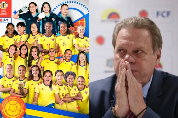 Ramón Jesurún tuvo que cambiar su discurso sobre el caso de la Selección Colombia Femenina Sub 17.