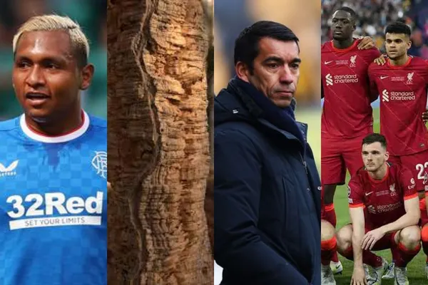 Rangers está perdiendo 2-0 ante Liverpool de Luis Díaz en la Champions League