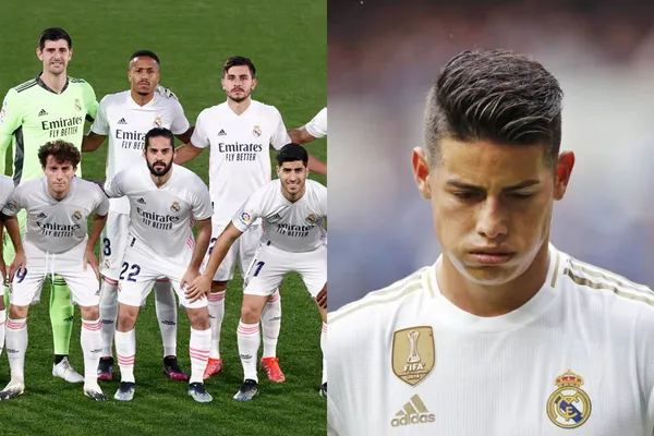 Real Madrid despidió a tres jugadores del club y uno de ellos fue quien le quitó el puesto a James cuando militó en el club.
