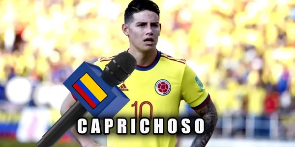 Reconocido periodista colombiano arremetió contra James Rodríguez.
