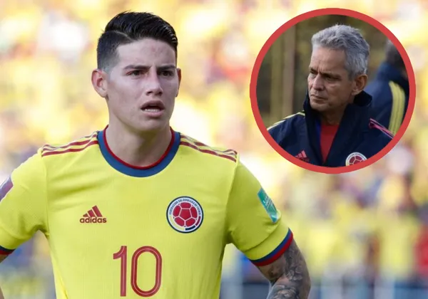 Reinaldo Rueda pese a las diferencias con James Rodríguez aceptó que se equivocó y lo ayudó tácticamente.