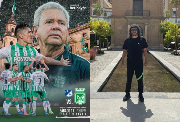 René Higita le mandó un mensaje a Atlético Nacional en la previa del partido contra Millonarios FC.