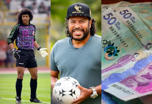 René Higuita ha sido uno de los mejores porteros de la Selección Colombia de todos los tiempos.