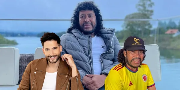 René Higuita en una nueva faceta al estilo de Carlos Torres.