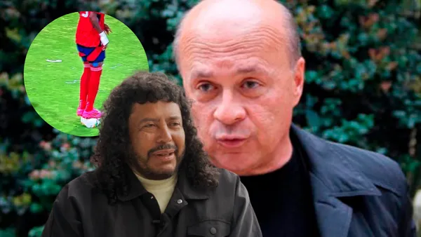 René Higuita y su respuesta a Carlos Antonio Vélez Foto: Nacionaloficial, RCN radio y Captura de Win Sports