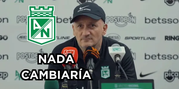 Repetto dejó a más de un hincha triste con lo que dijo. Foto tomada de rueda de prensa Nacional en YouTube.