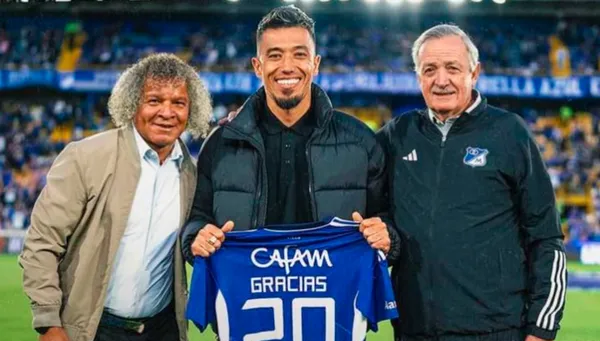 Retiro de Fernando Uribe en Millonarios