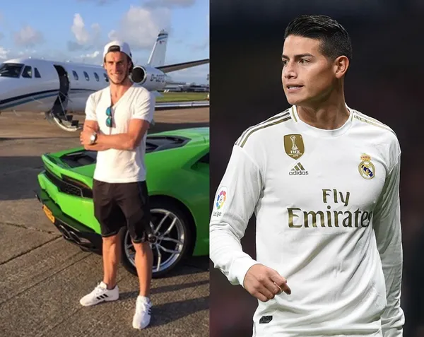 Revelaron los lujos de Gareth Bale pese a que es suplente en Real Madrid y que James Rodríguez no tiene, tremenda diferencia.