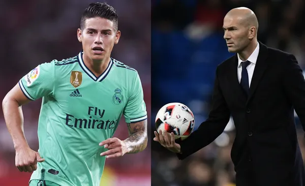 Revelaron luego de que James Rodríguez salió del Real Madrid como era el menosprecio que recibía en los camerinos del Real Madrid a manos de Zinedine Zidane.