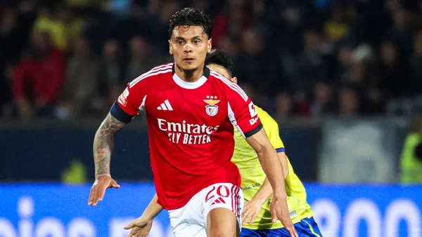 Richard Ríos marcó su primer gol en 2026 con Benfica - X @SLBenfica