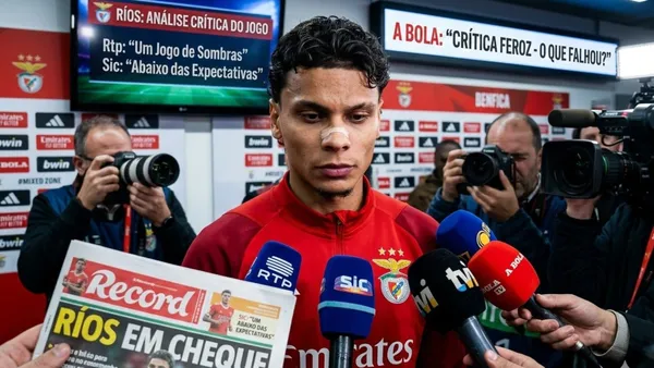 Richard Ríos y las críticas de la prensa portuguesa