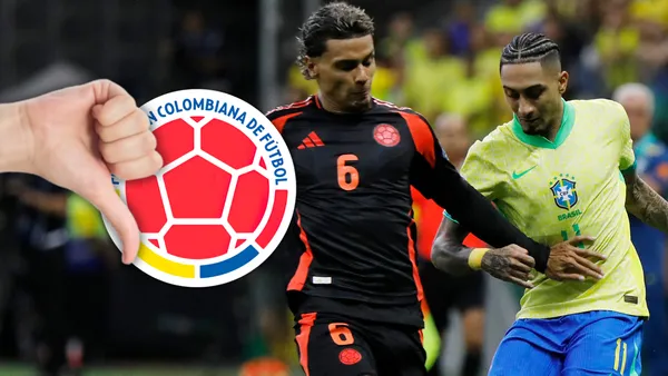 Richard Ríos y Raphinha Foto: Conmebol, Escudoteca