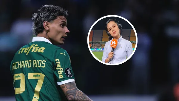 Richard Rios y Sheyla Garcia Foto: Win Sports y Semana