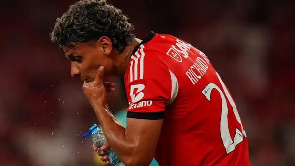 Richard Ríos y su lesión