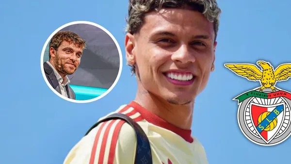 Richard Ríos y un cambio en su novela respecto a su futuro Foto: FCF, Escudoteca y Fabrizio Romano