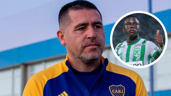 Riquelme no lo pierde de vista: Boca Juniors iría con todo por Marino Hinestroza. Foto: CABJ y Nacionaloficial