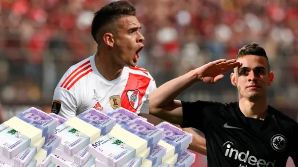 River Plate lo quiere de vuelta y los millones que pide Frankfurt por Santos Borré