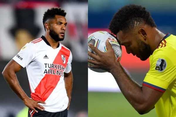 River Plate viene de empatar ante Arsenal en la liga local donde Miguel Borja tuvo problemas al igual que en la Selección Colombia