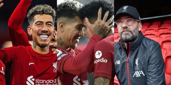 Roberto Firmino en el Liverpool le da malas noticias a Luis Díaz y a Jürgen Klopp.