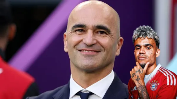 Roberto Martínez y su respeto hacia Luis Díaz