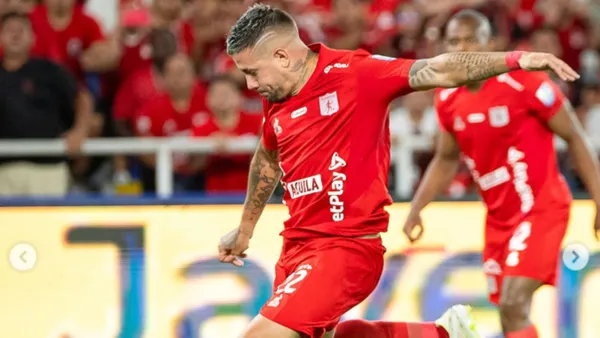 Rodrigo Holgado fue habilitado para jugar con América de Cali - Instagram @rodrigoholgado