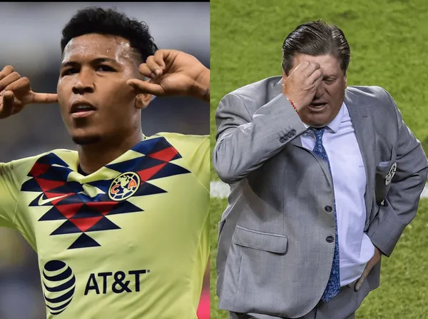 Roger Martínez volvió a jugar con América de México, sin embargo, la prenda lo llamó 'malo' a lo que su entrenador, Miguel Herrera, se molestó y mandó un mensajito al periodista