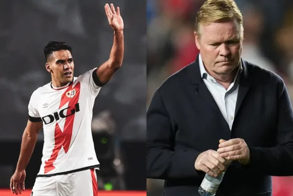 Ronald Koeman acaba de ser despedido del FC Barcelona y el gol que les anotó Radamel Falcao fue la gota que derramó el vaso.