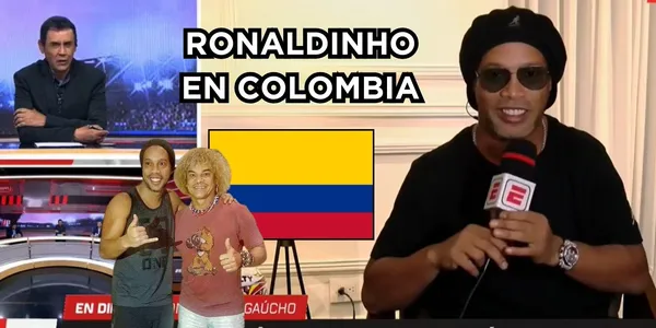 Ronaldinho está de visita en Colombia por una ocasión muy especial.