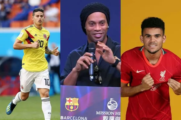 Ronaldinho tiene como referentes a unos jugadores que pasaron por la Selección Colombia y ninguno es de la actualidad.