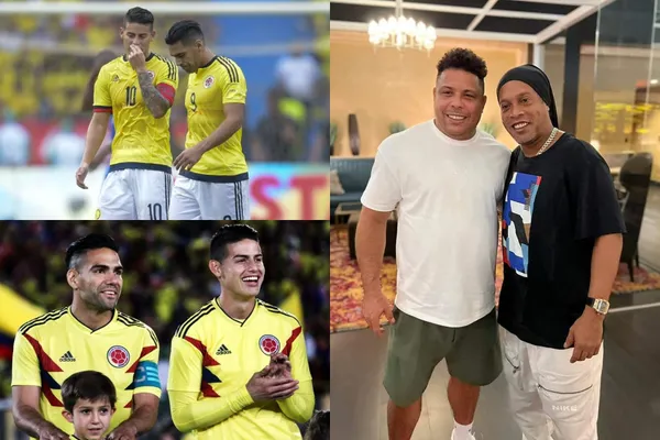 Ronaldinho y Ronaldo se reunieron, estos dos cracks admiran a unos jugadores colombianos que no son Radamel Falcao, ni James Rodríguez.