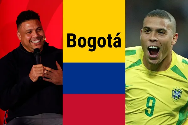 Ronaldo Nazario es uno de los mejores jugadores de todos los tiempos y en Bogotá hay un negocio que tiene su huella.