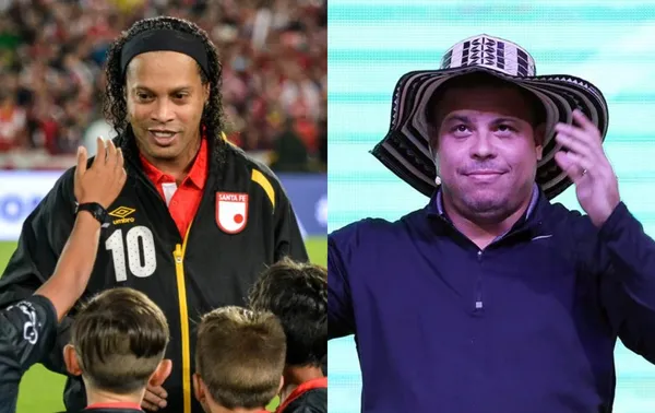 Ronaldo tiene un proyecto en Colombia que ha venido creciendo poco a poco y Ronaldinho sería un actor clave.