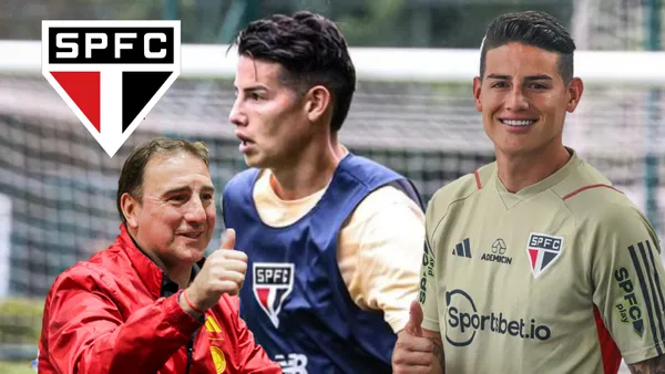 Saca pecho Néstor Lorenzo y lo que piden que haga Sao Paulo de Brasil con James