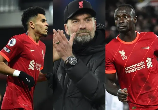 Sadio Mané y Luis Díaz estuvieron en la titular del Liverpool contra el Arsenal y le mandaron una indirecta a Jürgen Klopp.