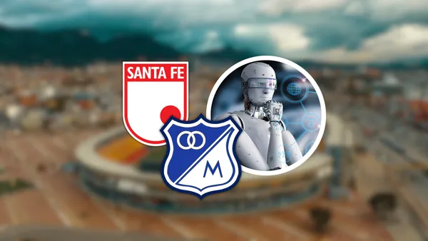 Santa Fe vs Millonarios Foto: Bogotá, Marketing Digital y Escudoteca