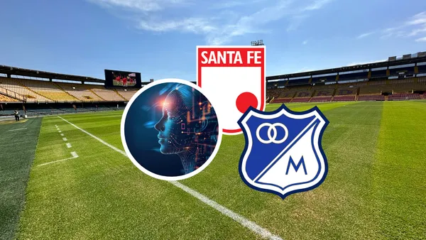 Santa Fe vs Millonarios Foto: Escudoteca, IDRD y COAM