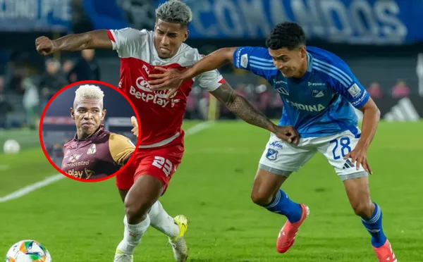 Santa Fe y Millonarios buscarían el fichaje de Kevin Pérez