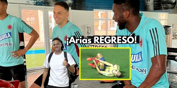 Santiago Arias regresó a la Selección Colombia luego de aquella terrible lesión y los hinchas reaccionaron al verlo retornar a la Tricolor.