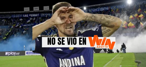 Santiago Giordana, delantero de Millonarios.