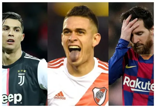 Santos Borré busca un puesto en la selección rompiendo los récords de Cristiano Ronaldo y Lionel Messi