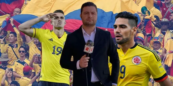 Santos Borré no cumple las expectativas como el delantero titular de Colombia