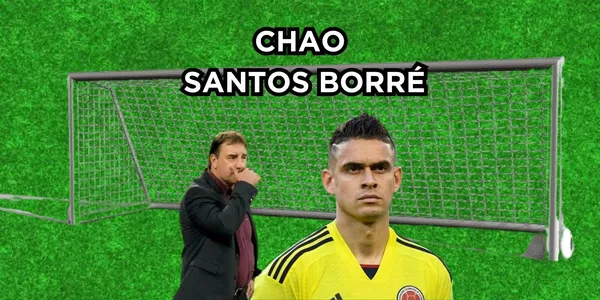 Santos Borré está en tela de juicio en la Selección Colombia.