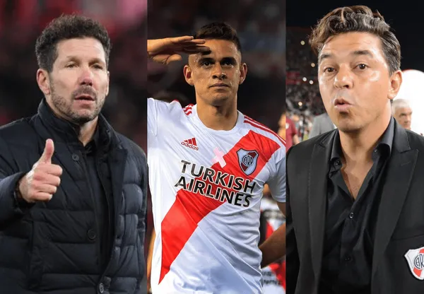 Santos Borré se enteró de las dos posibilidades que lo acercan a su próximo destino y decidió enviar un mensaje para Diego Simeone y Marcelo Gallardo sobre su decisión