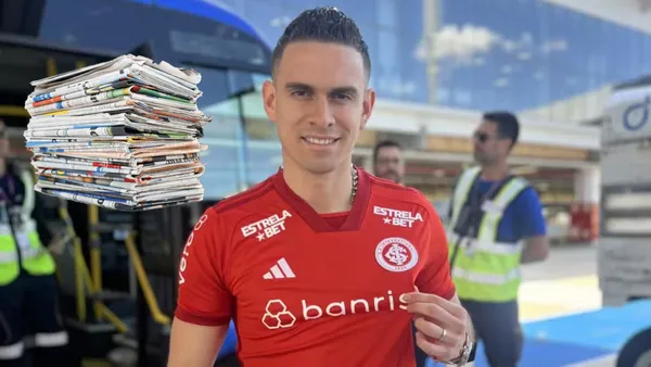 Santos Borré tiene un nuevo reto en su carrera (Foto tomada de Globo Esporte)