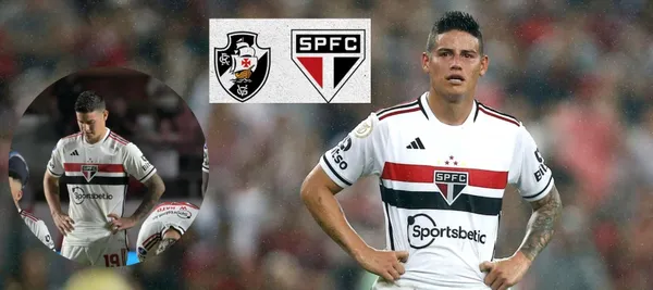 Sao Paulo está jugando ante Vasco da Gama en la liga de Brasil