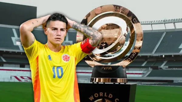 Se acabó la incertidumbre: la FIFA reemplazó al León de James y este equipo ocupará su lugar en el torneo. Foto: James Rodríguez y FIFA