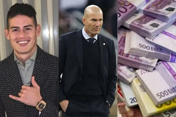 Se acerca el inicio de la Copa Mundo de Catar 2022 y una marca deportiva hizo una jugada con Zinedine Zidane al estilo James