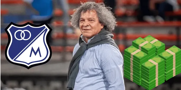 Se confirmó la cantidad de dinero que llegaría a ganar Alberto Gamero con su renovación en Millonarios.